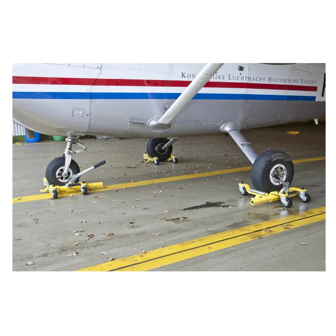 ジョージ GoJak GOJ-G4107L Left Handed 1,025 Lbs Capacity Aviation Jack Dolly