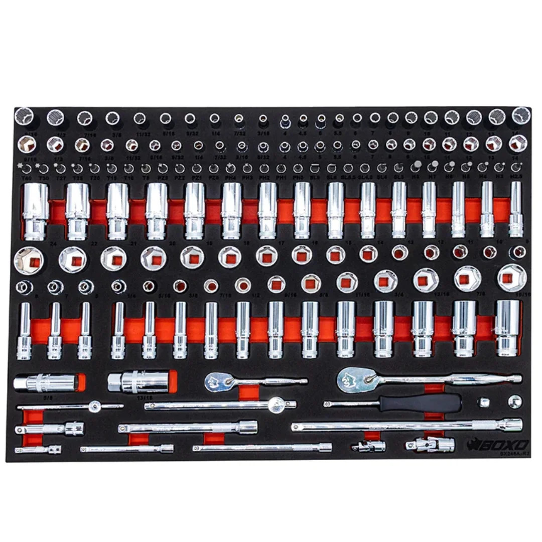 Boxo BX246-R2 155-Piece 1/4