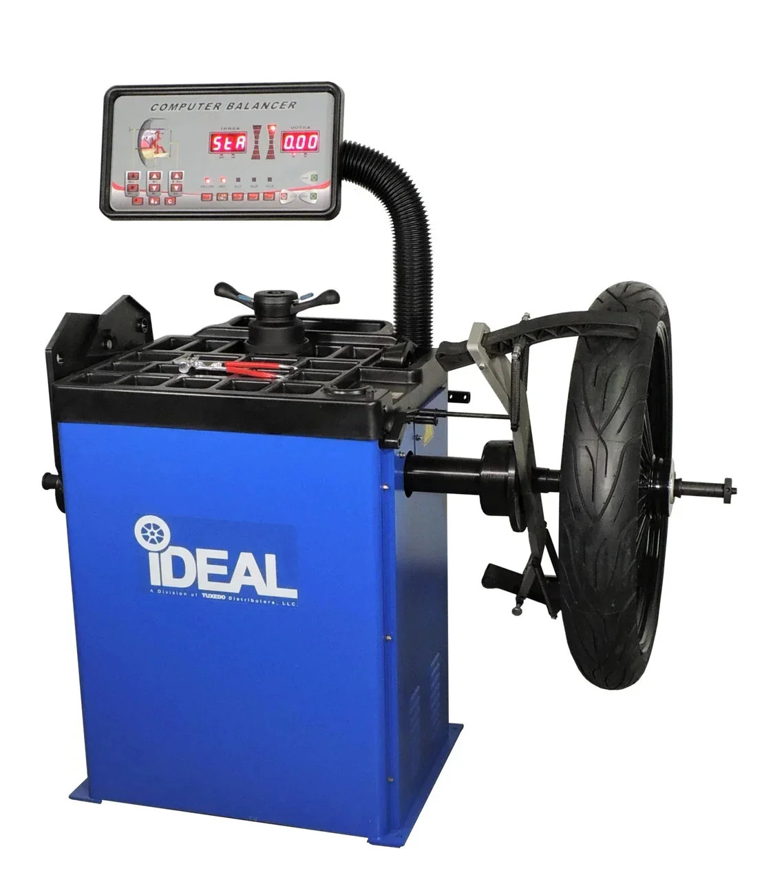 B×2 Ideal Lift Motorcycle Wheel Balancing Machine