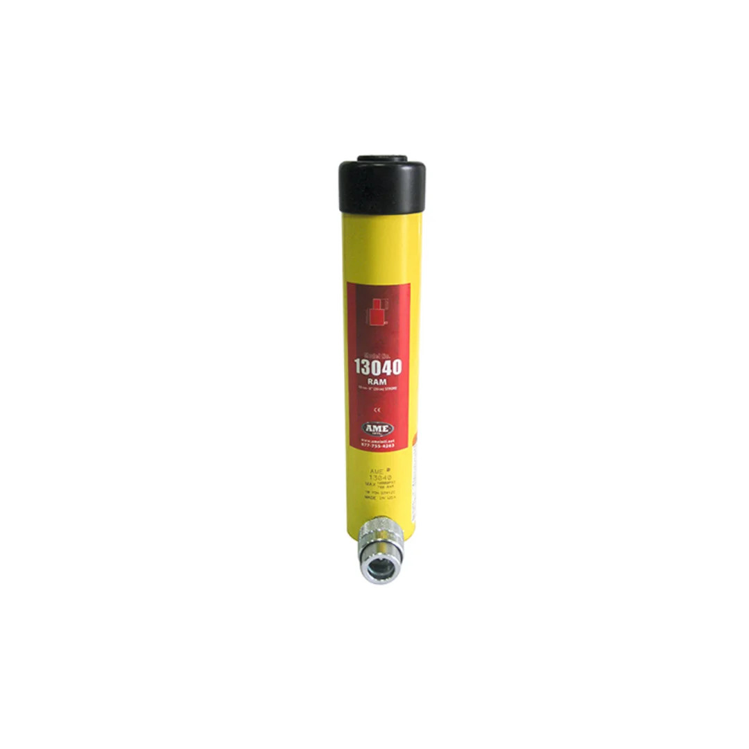TEMCo HC0006 Hydraulic Cylinder Ram - 10 Ton Capacity, Single Acting, 2 Inch Stroke