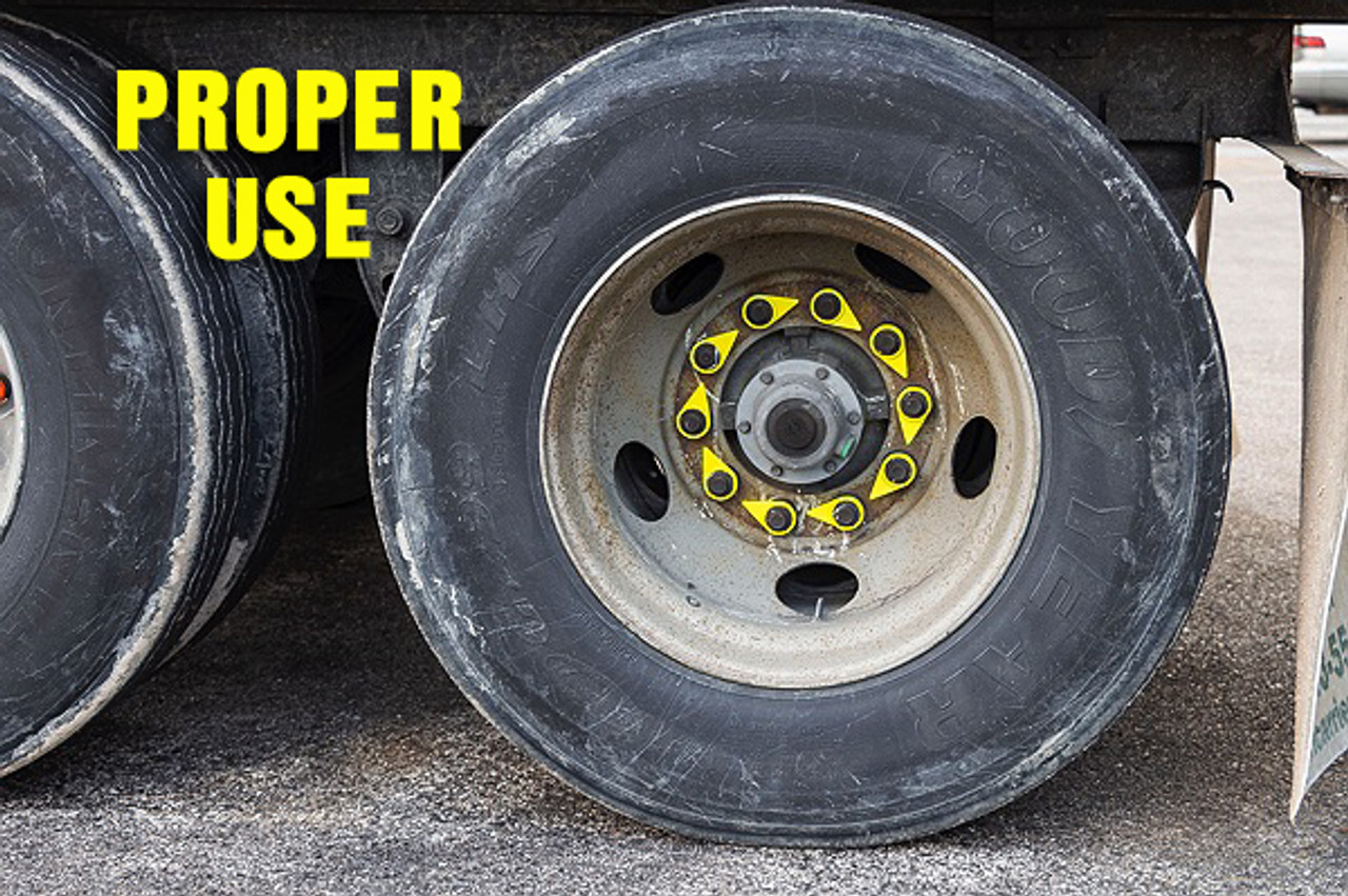 AME 62400 33mm CheckMate, Loose Wheel Nut Indicator Sold in 100