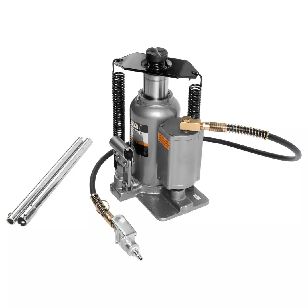 JET Tools 456620 AHJ-20, 20 Ton Air/Hydraulic Bottle Jack