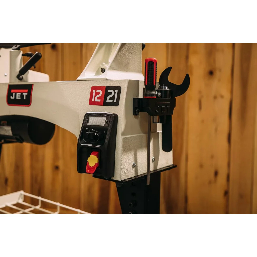 JET Tools 719200 JWL-1221VS 12'' x 21'' Variable Speed Wood Lathe