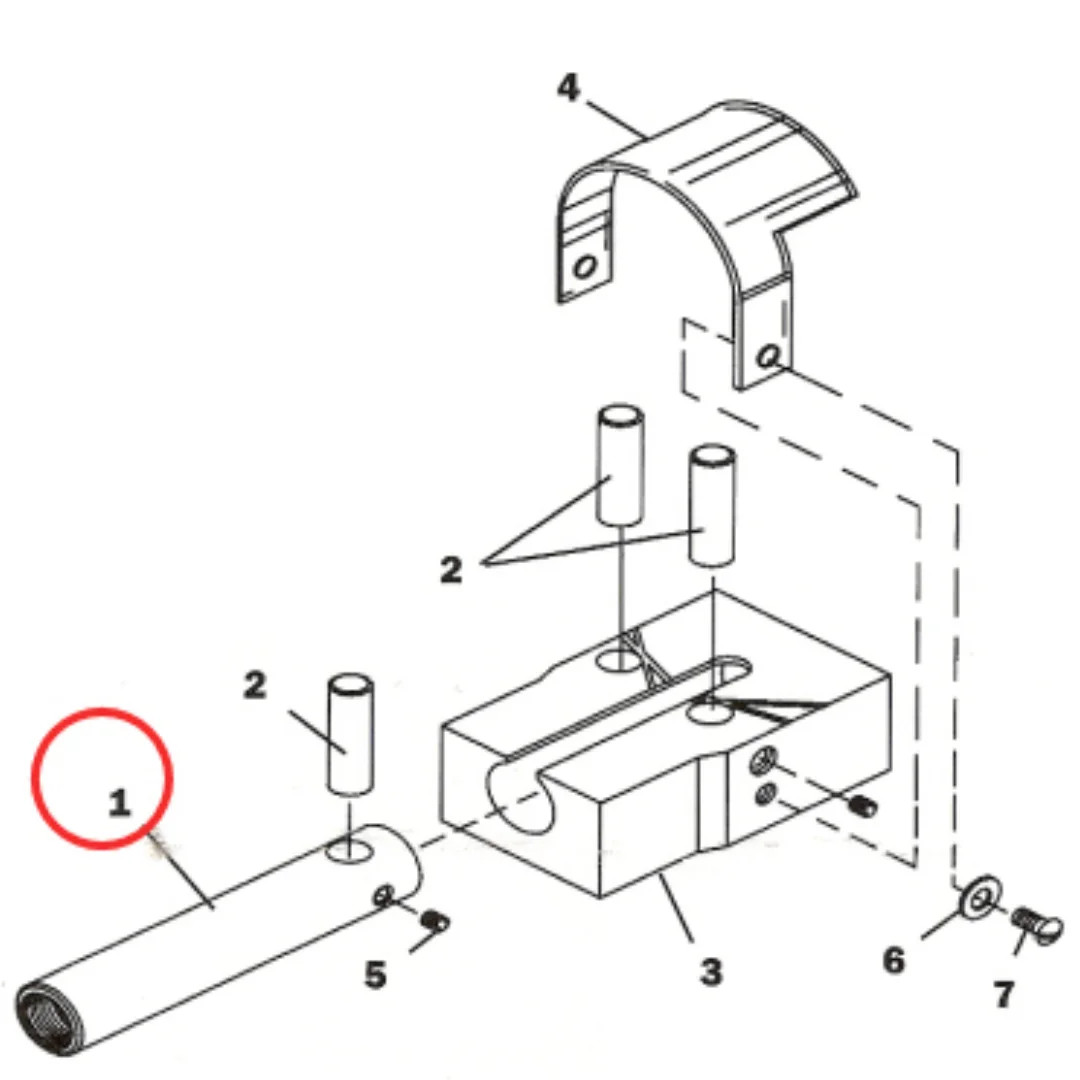 Huth 97432 Arbor, Rod Bender