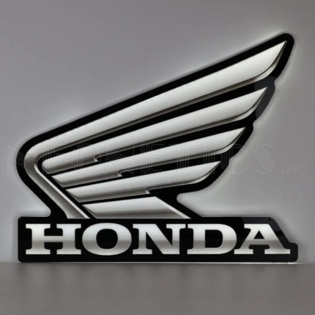 Neonetics Slim LED Honda Wing Sign - Thumbnail 4