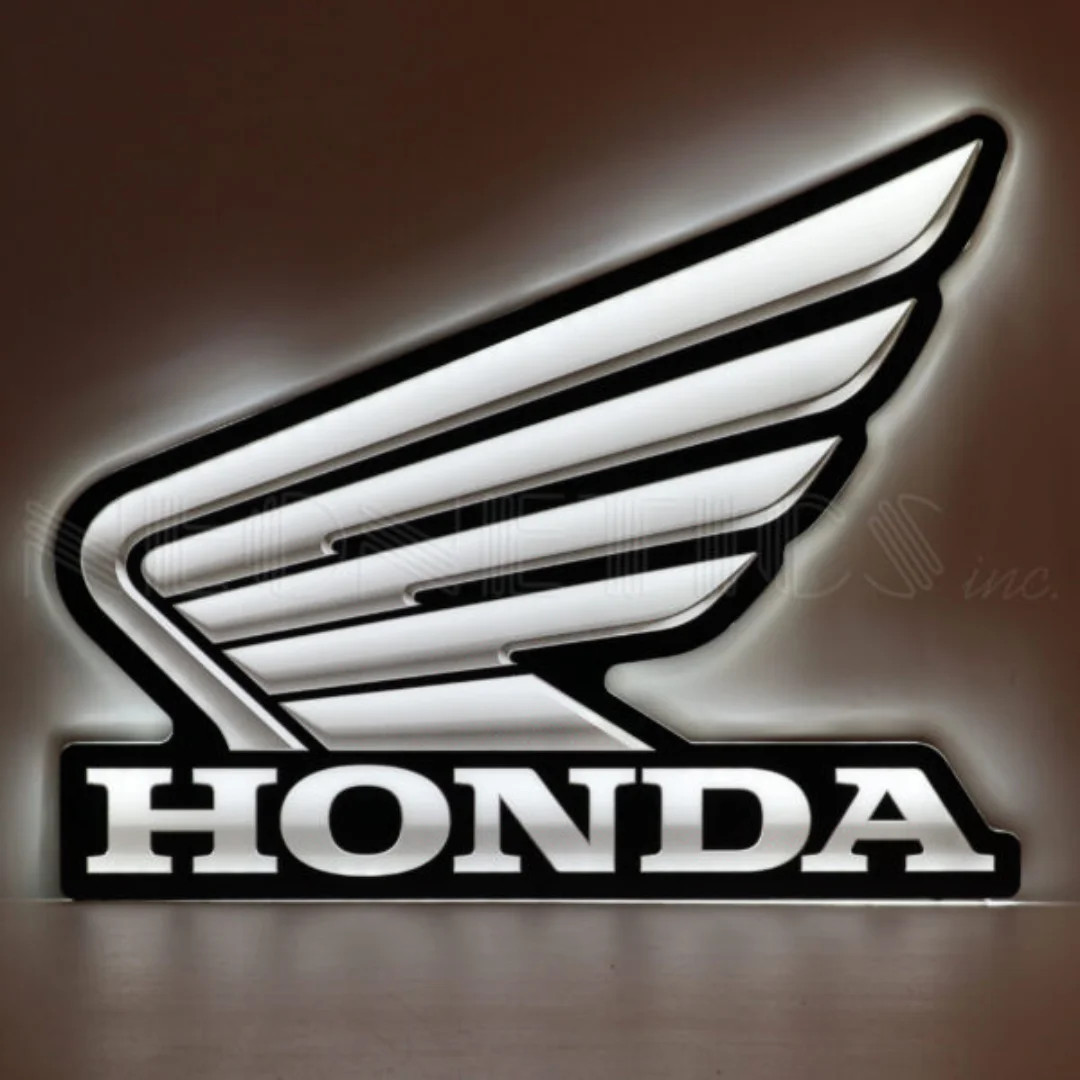 Neonetics Slim LED Honda Wing Sign - Thumbnail 5