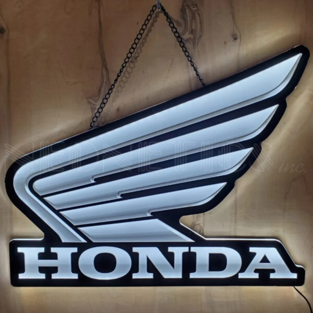 Neonetics Slim LED Honda Wing Sign