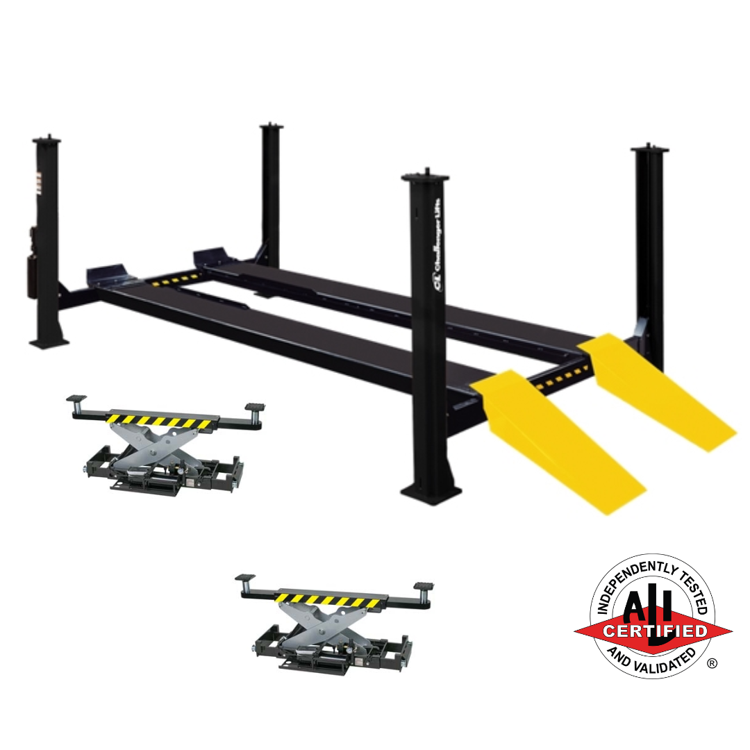 Challenger 4018XFX 18K 4-Post Lift Package | JMC Equipment