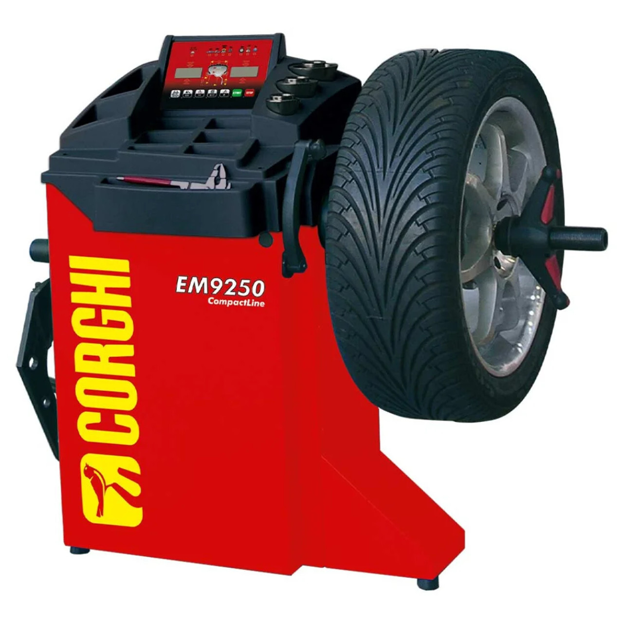 Semi-Automatic Wheel Balancers