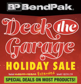 Bendpak Sale December 2019