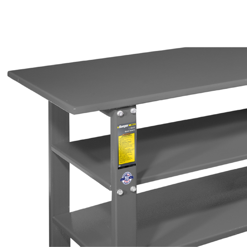 Ranger RWB-2S 2-Shelf Heavy-Duty Work Bench