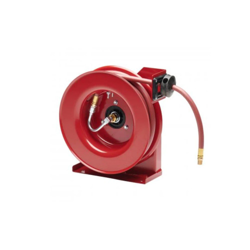 Reelcraft 4435 Olp Air/Water Hose Reel With Hose, 300 Psi, 1/4 X 35Ft Hose Reel, 1/4 x 35ft