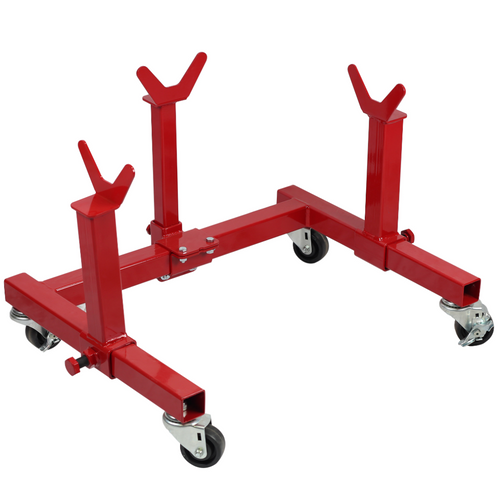 Auto Twirler At-Axle-Dolly Axle Dolly (Red)