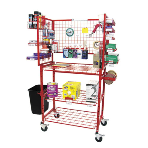 Innovative I-MCBM Mobile Bodyman Materials Supply Cart 