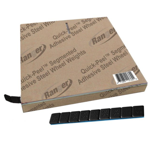 Ranger Adhesive Steel Wheel Weights / Black / ROLL
