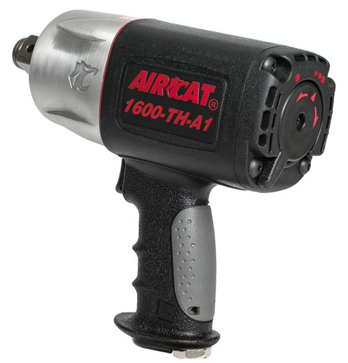 AirCat 1600-TH-A1 1" Composite Pistol Grip Impact Wrench 1600 ft-lbs