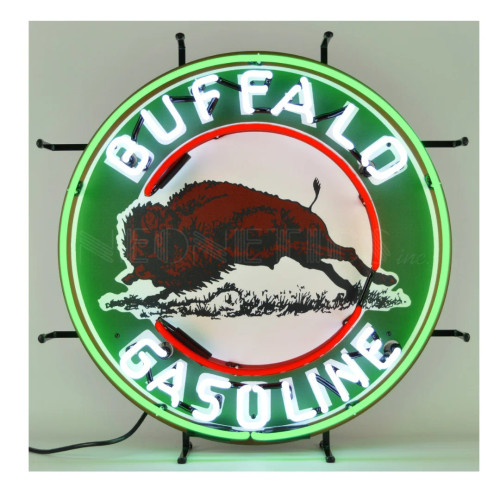 Neonetics 5GSBUF Gas - Buffalo Gasoline Neon Sign