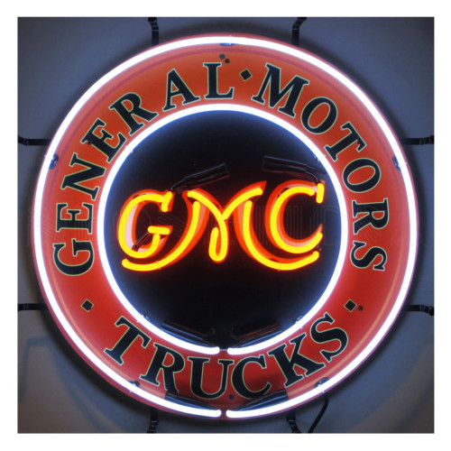 Neonetics 5GMCBK Gmc Neon Sign With Backing