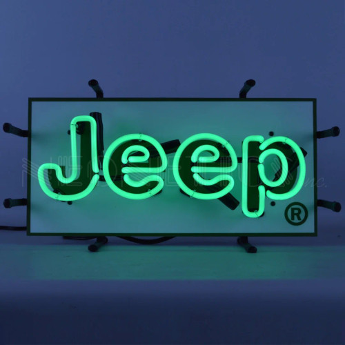 Neonetics 5JEEPS Jeep Green Junior Neon Sign