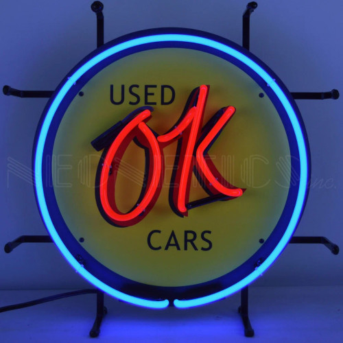 Neonetics 5SMLOK Ok Used Cars Junior Neon Sign