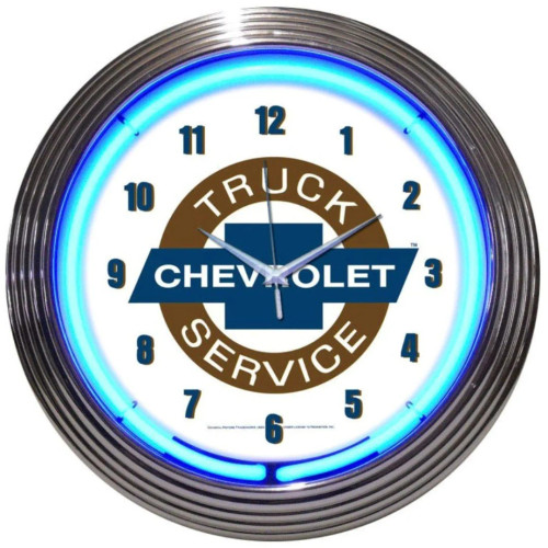 Neonetics 8TRUCK Chevy Trucks Chevrolet Service Neon Clock