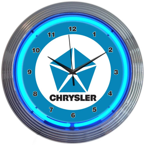 Neonetics 8VWCLK Volkswagen Vw Blue Neon Clock
