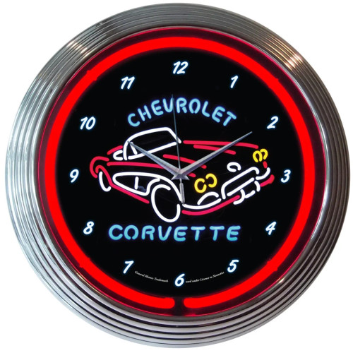 Neonetics 8CORV1 Corvette C1 Neon Clock