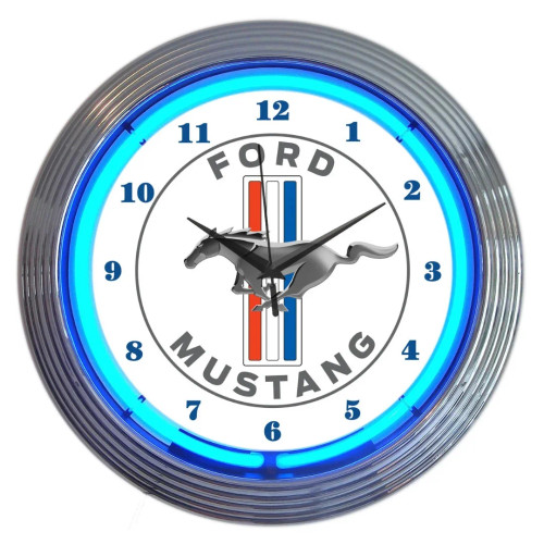 Neonetics 8VWCLK Volkswagen Vw Blue Neon Clock