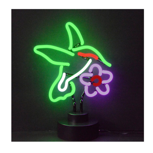 Neonetics 4HUMMX Hummingbird Neon Sculpture