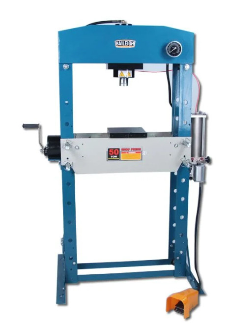 Baileigh HSP-50A air/hand operated H-frame press