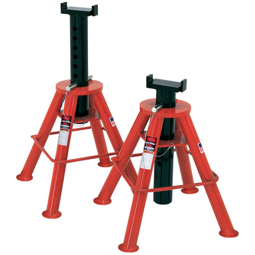 Norco 81210 10 Ton Cap. Jack Stands - Pin Type-[High]-U.S.A.