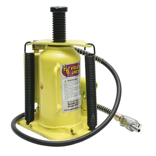 Esco 10446 Yellow Jackit 20 Ton Air/Hydraulic Bottle Jack (Welded Base)