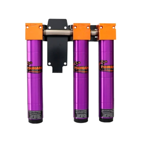 Tsunami Filtration Package #5 - 20 SCFM water separator, oil coalescing filter and activated carbon filter (3-stage) Tsunami Filtration Package #5 - 20 SCFM water separator, oil coalescing filter and activated carbon filter (3-stage)