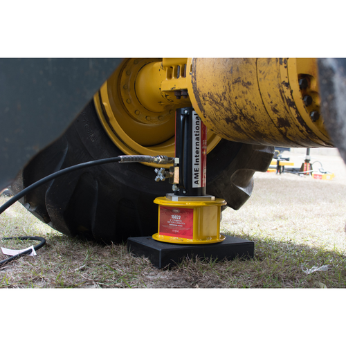 AME 13141 55 Ton Aluminum Jack 10" Stroke with New Saddle and Base Blackjack Pro Series