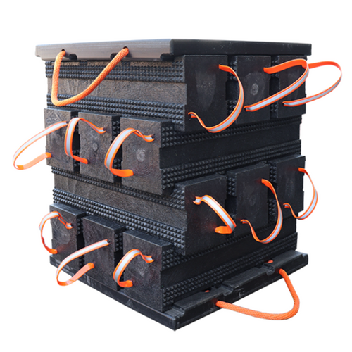 AME 15269PL 14 Piece Primo Cribbing Kit with Lock Top Plates (12 15239 2 14468LT)