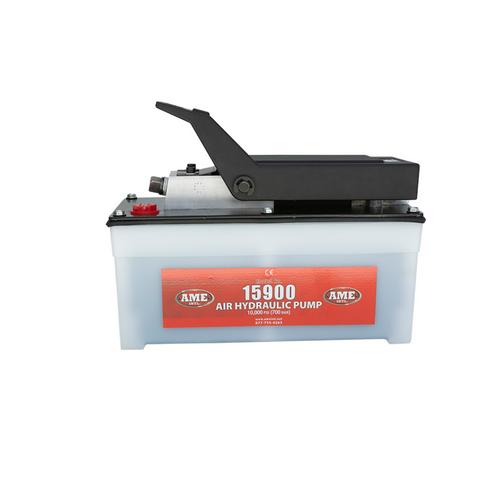 AME 15900 2.5 Quart Air Hydraulic Pump with High Density Polyethylene Reservoir