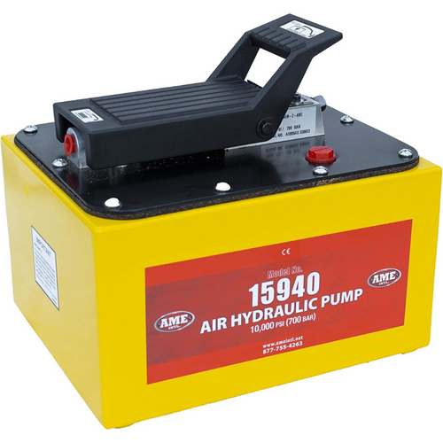 AME 15940 2 Gallon Air Hydraulic Pump with Steel Reservoir
