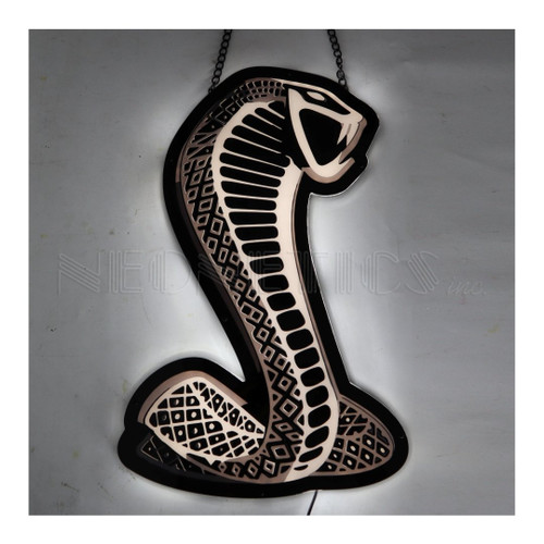 Neonetics 7LEDFS Ford Snake Slim Line Led Sign