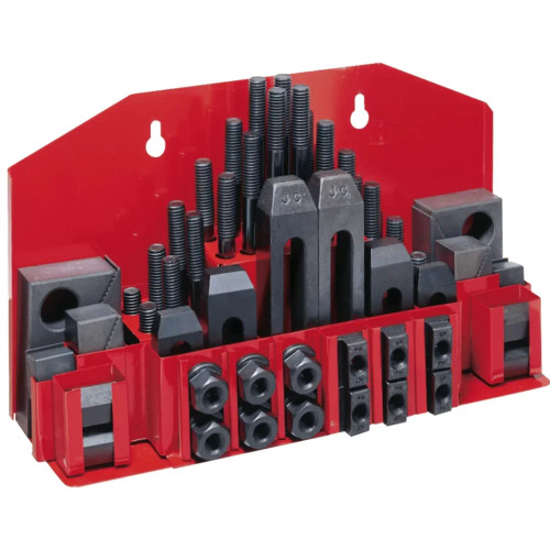 JET Tools CK-58, 52-Piece Clamping Kit W/Tray for 3/4" T-Slot