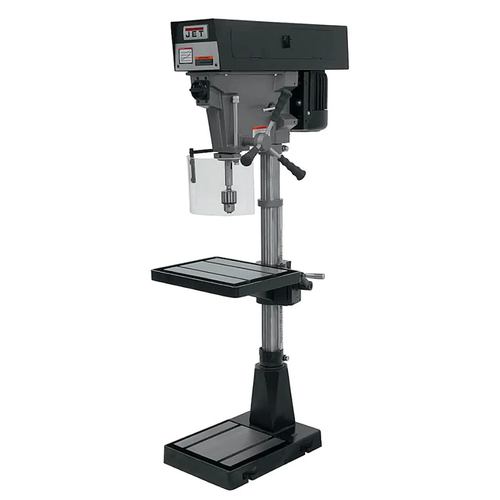 JET Tools J-A3816, 15" 6-Speed Floor Model Drill Press 115/230V 1PH