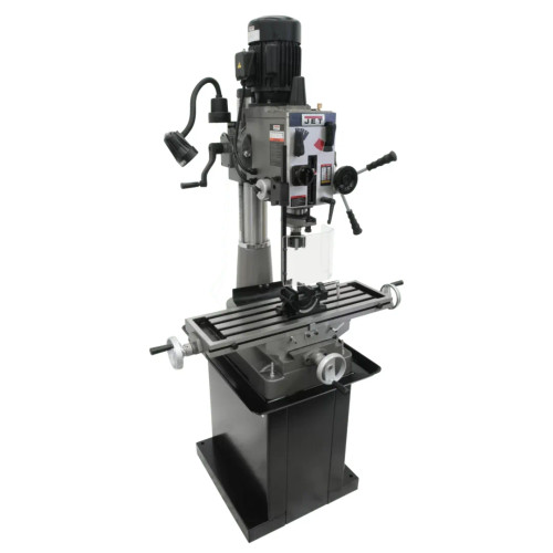 JET Tools JMD-40GH Geared Head Mill/Drill W/Newall DP500 2-Axis DRO