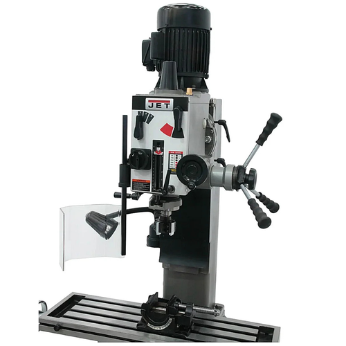 JET Tools JMD-45GH Geared Head Square Column Mill/Drill W/Newall DP500 2-Axis DRO & X-Powerfeed