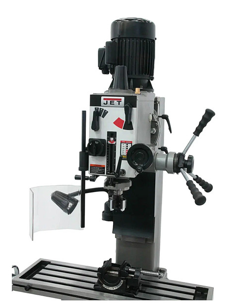 JET Tools JMD-45GH Geared Head Square Column Mill/Drill W/Newall DP700 2-Axis DRO & X-Powerfeed