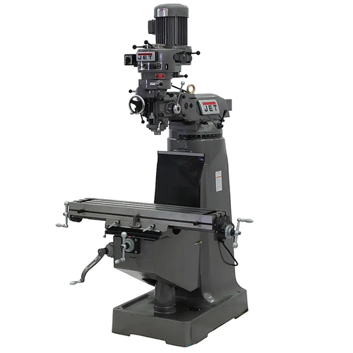 JET Tools JTM-1 Mill With 3-Axis Newall DP500 DRO (Knee)