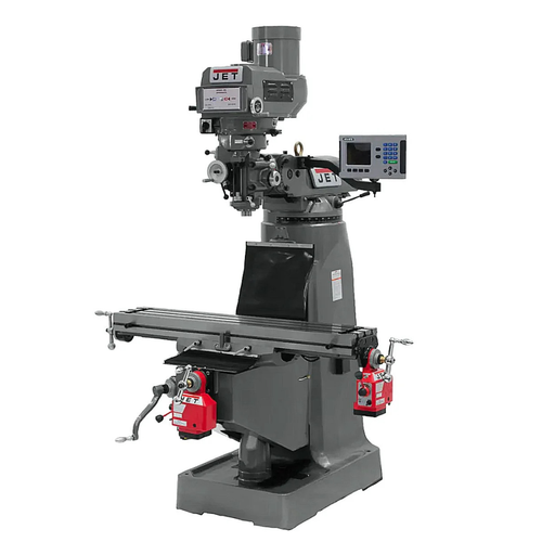 JET Tools JTM-4VS Mill W/ACU-RITE 203 DRO With X & Y-Axis Powerfeeds