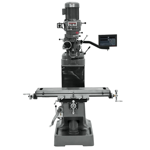 JET Tools JTM-1 Mill With 3-Axis Newall DP700 DRO (Knee)
