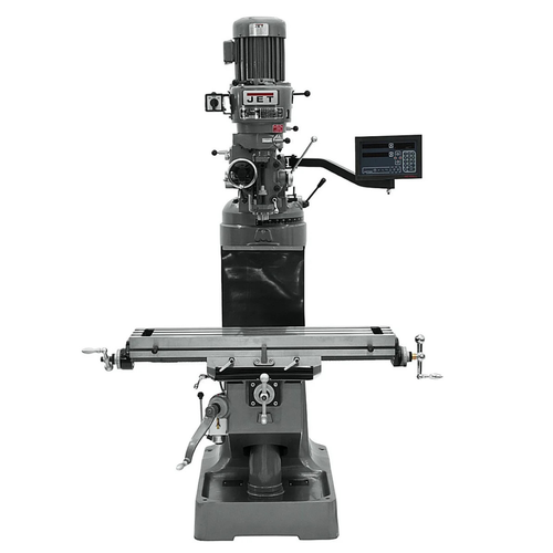 JET Tools JTM-2 Mill With 3-Axis Newall DP700 DRO (Quill)