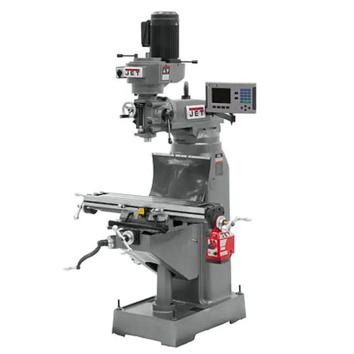 JET Tools JVM-836-1 Mill W/ACU-RITE 203 DRO With X-Axis Powerfeed