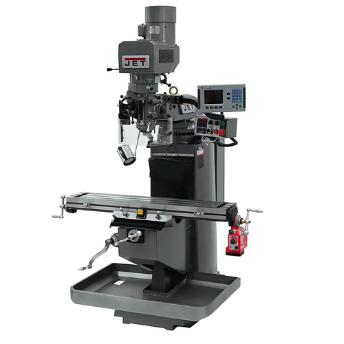 JET Tools JTM-949EVS Mill With 3-Axis ACU-RITE 203 DRO (Knee) With X-Axis Powerfeed