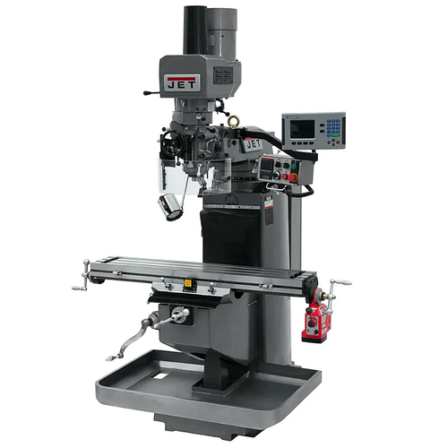 JET Tools JTM-949EVS Mill W/ACU-RITE 203 DRO With X-Axis Powerfeed & Air Powered Drawbar